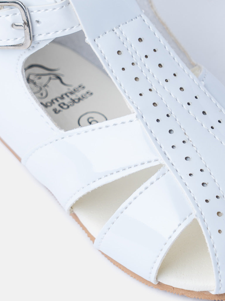 Baby Unisex M&B Classic Sandals - Bluebell White