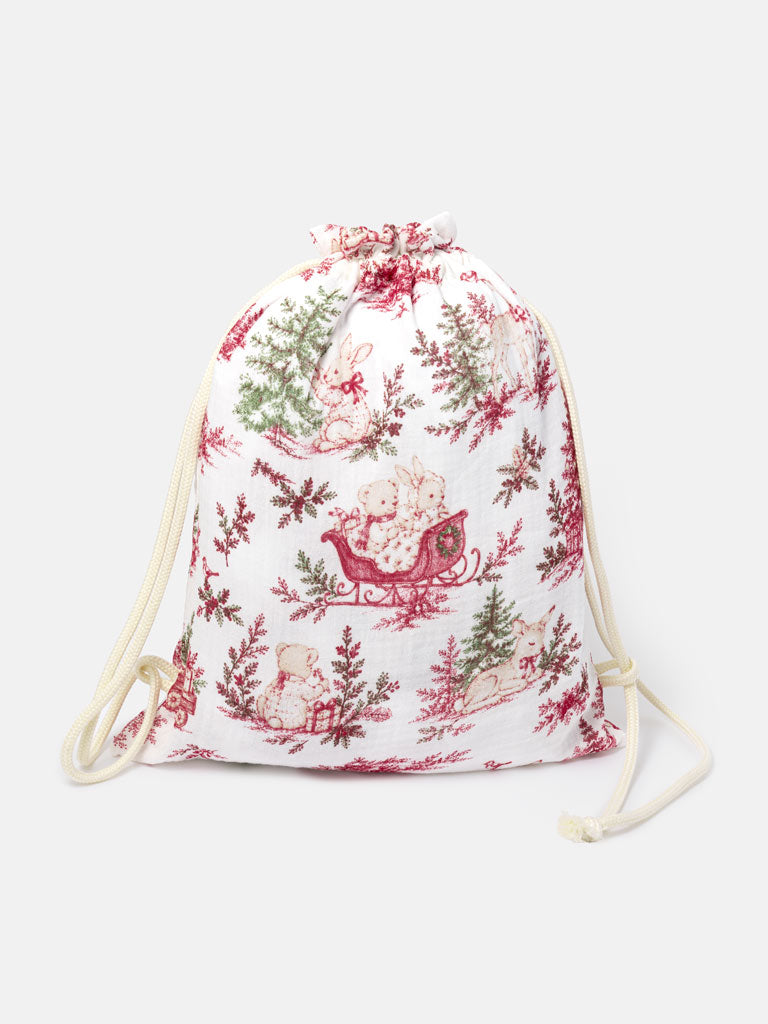 Drawstring Backpack - Christmas Print Collection - LIMITED EDITION