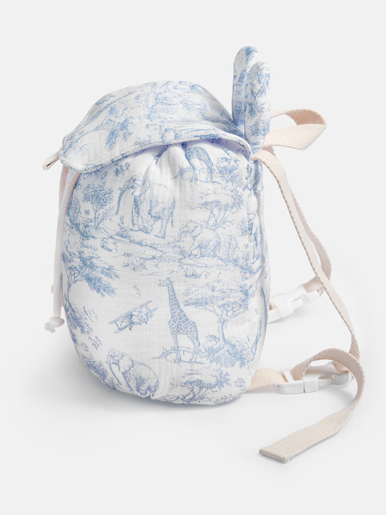 Toddler Safari Collection Rucksack - Baby Blue