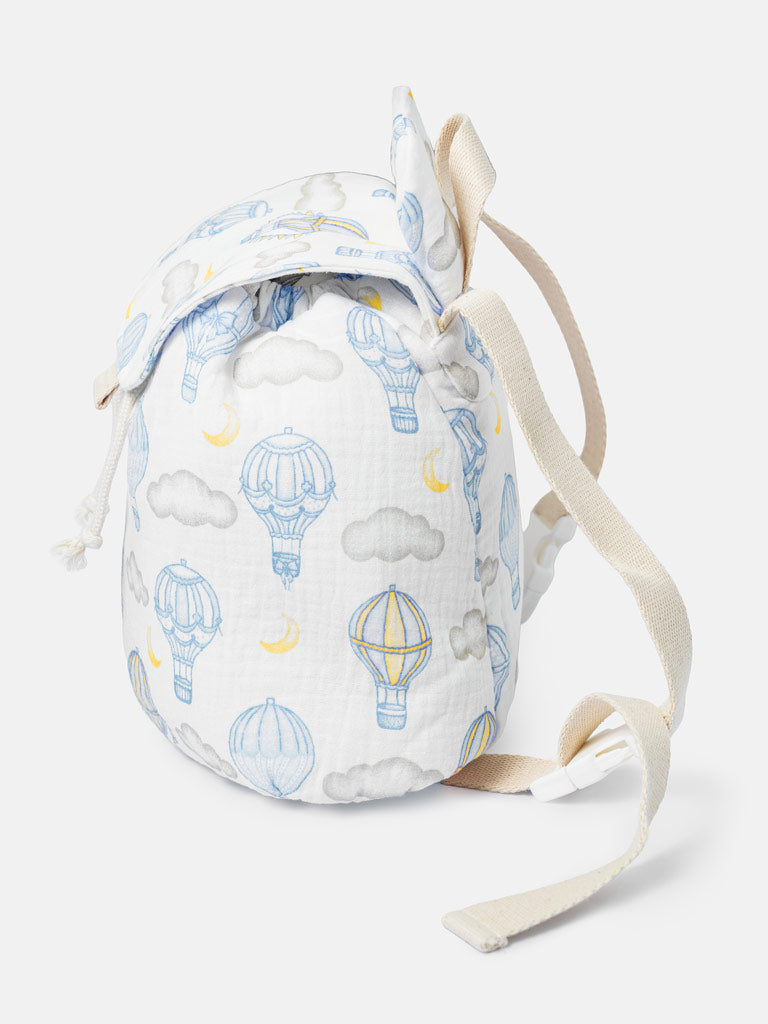 Toddler Hot Air Balloon Collection Rucksack - Baby Blue