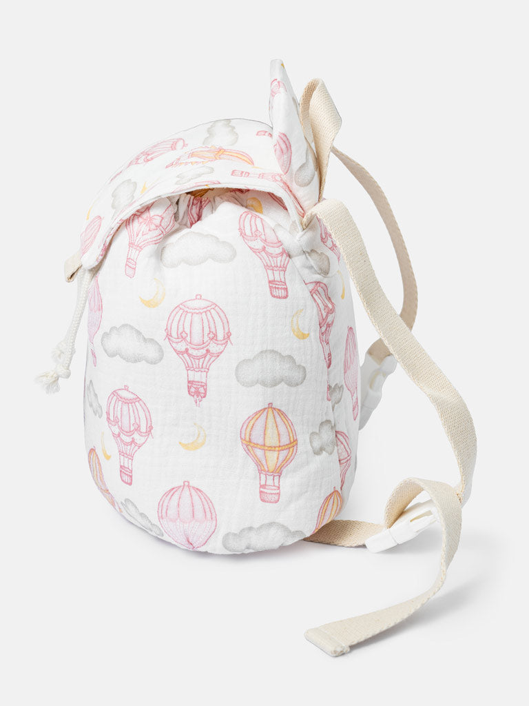 Toddler Hot Air Balloon Collection Rucksack - Baby Pink