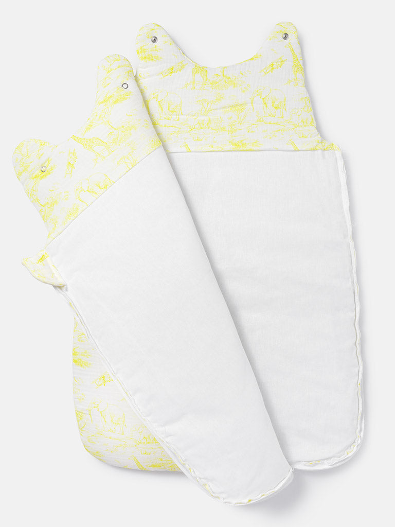 Baby Safari Collection Sleeping Bag - Lemon Yellow