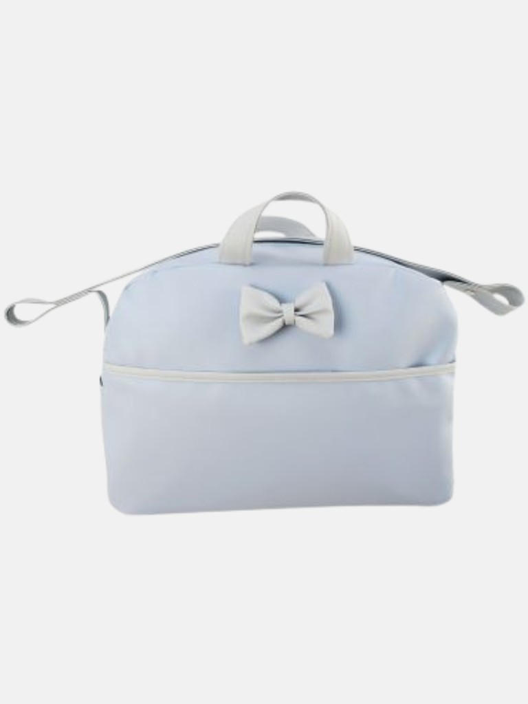 Spanish Changing Bag with Bow - Blue