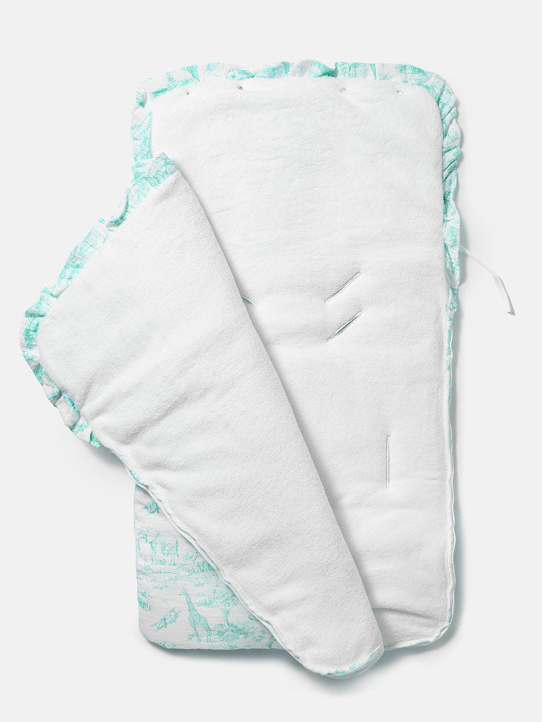 Baby Safari Collection Footmuff - Mint Green
