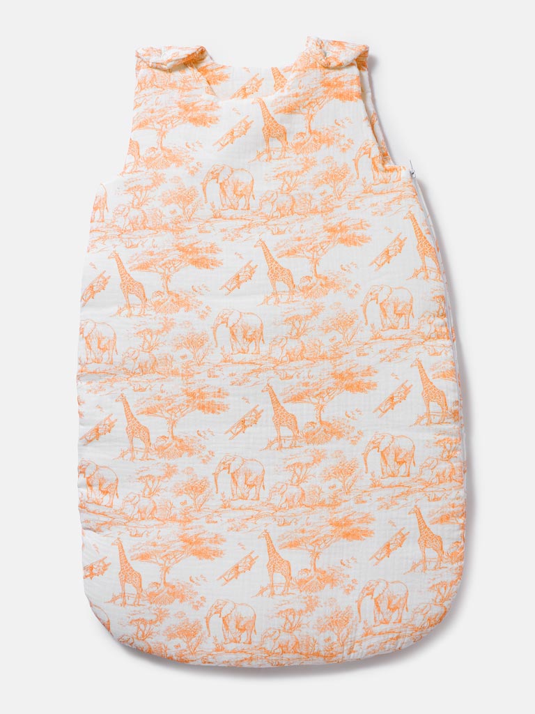 Baby Safari Collection Sleeping Bag - Orange