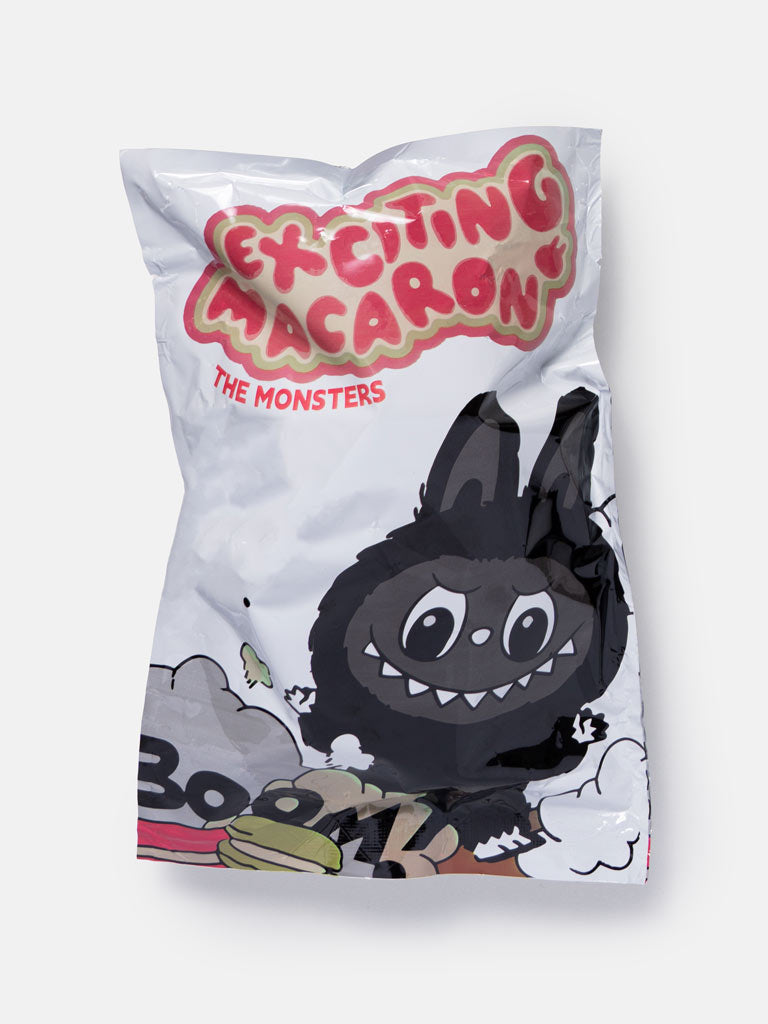 Monsters Labubu - BLACK Exciting Macaron Vinyl Face Blind Box - Unofficial item