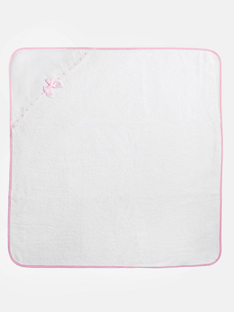 Newborn Essentials Duo Towel 4-Piece Gift Box Set - Baby Pink