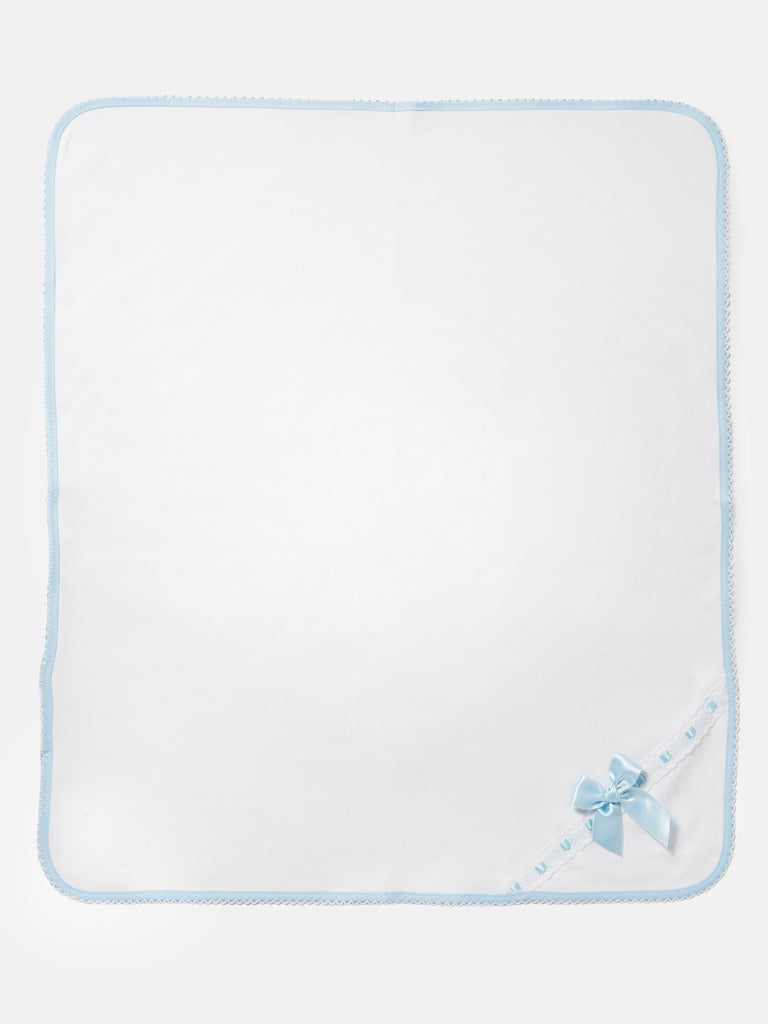 Newborn Essentials Duo Towel 4-Piece Gift Box Set - Baby Blue