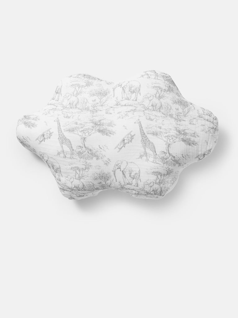 Safari Collection Cloud Pillow - Grey