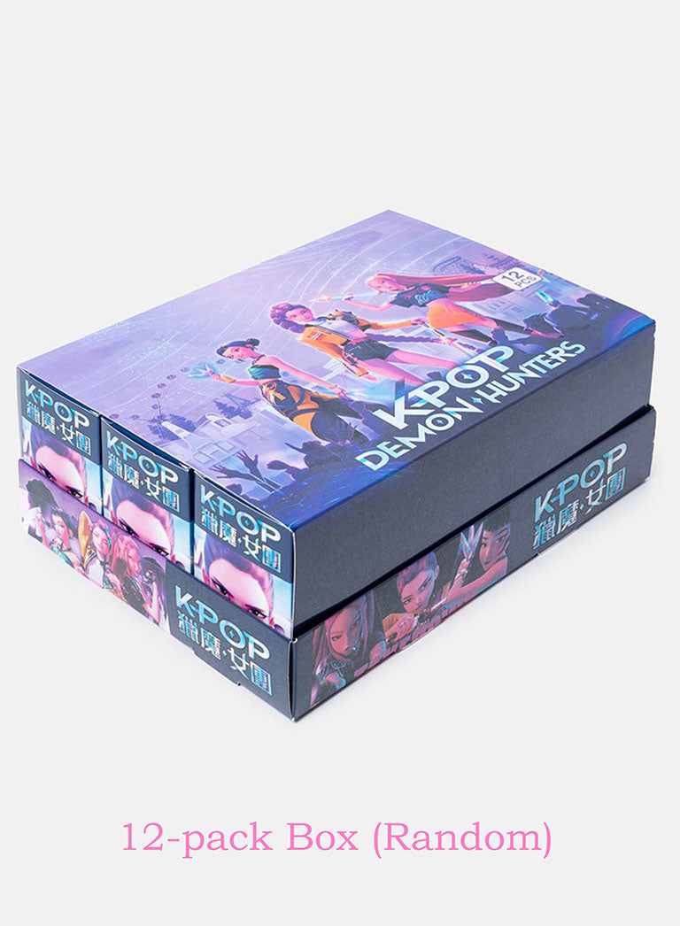 K-POP DEMON HUNTERS Silicone Keychain Figure with Detachable Chain - 11+1 FREE Blind Box