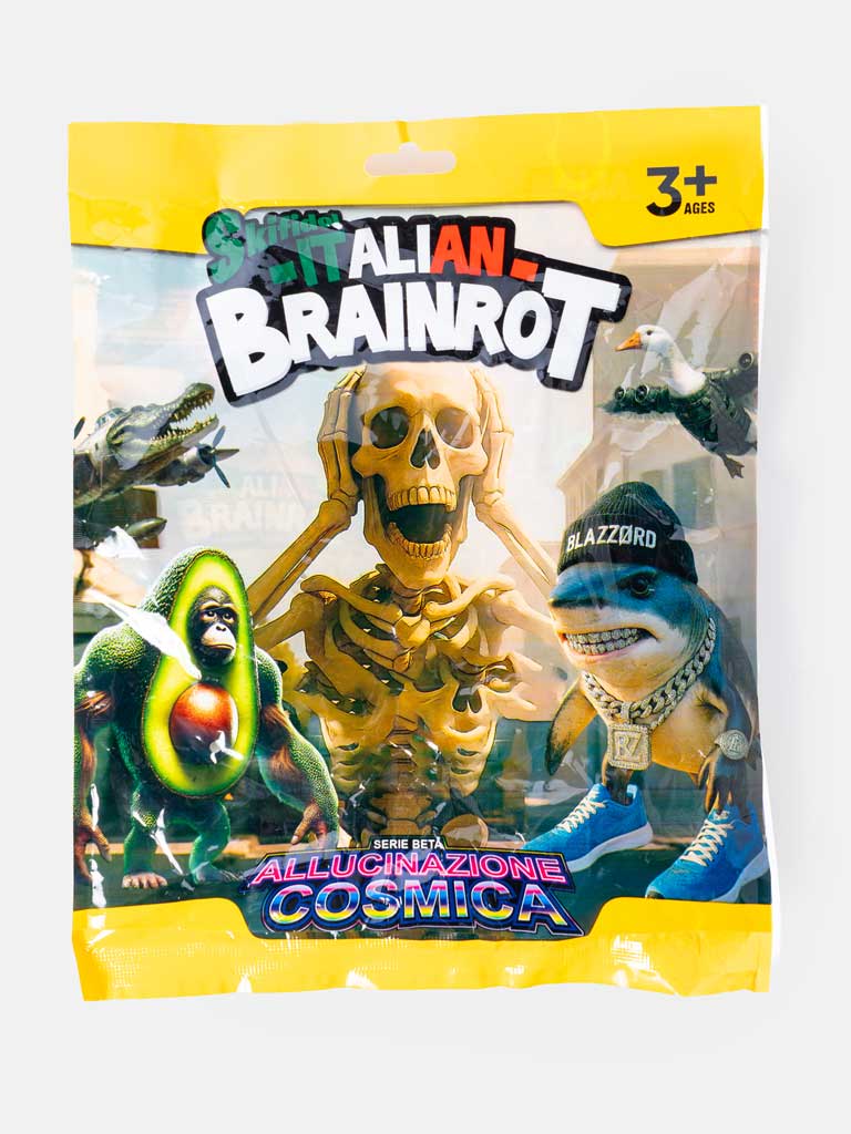 ITALIAN BRAINROT Mystery Plush Charm & 3Cards - 5+1 FREE Blind Bag