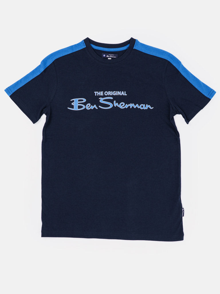 Boys BEN SHERMAN T-Shirt – Navy Blue