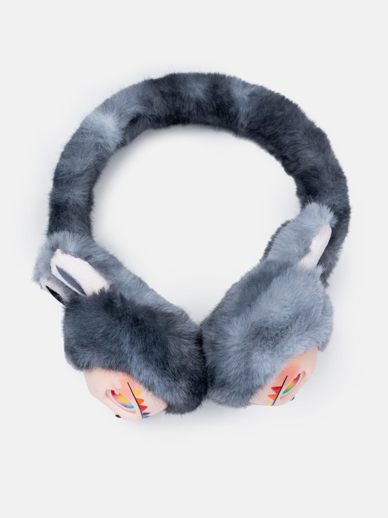 Labubu "Big Into Energy" Plush Earmuffs - Unofficial item - DUO DUO