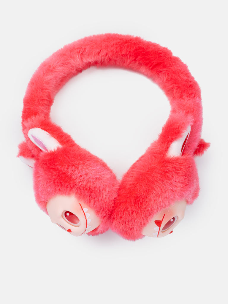 Labubu "Big Into Energy" Plush Earmuffs - Unofficial item - LOVE