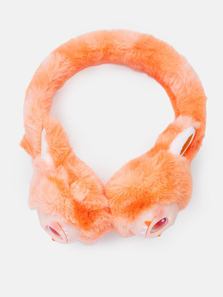 Labubu "Big Into Energy" Plush Earmuffs - Unofficial item - HAPPINESS