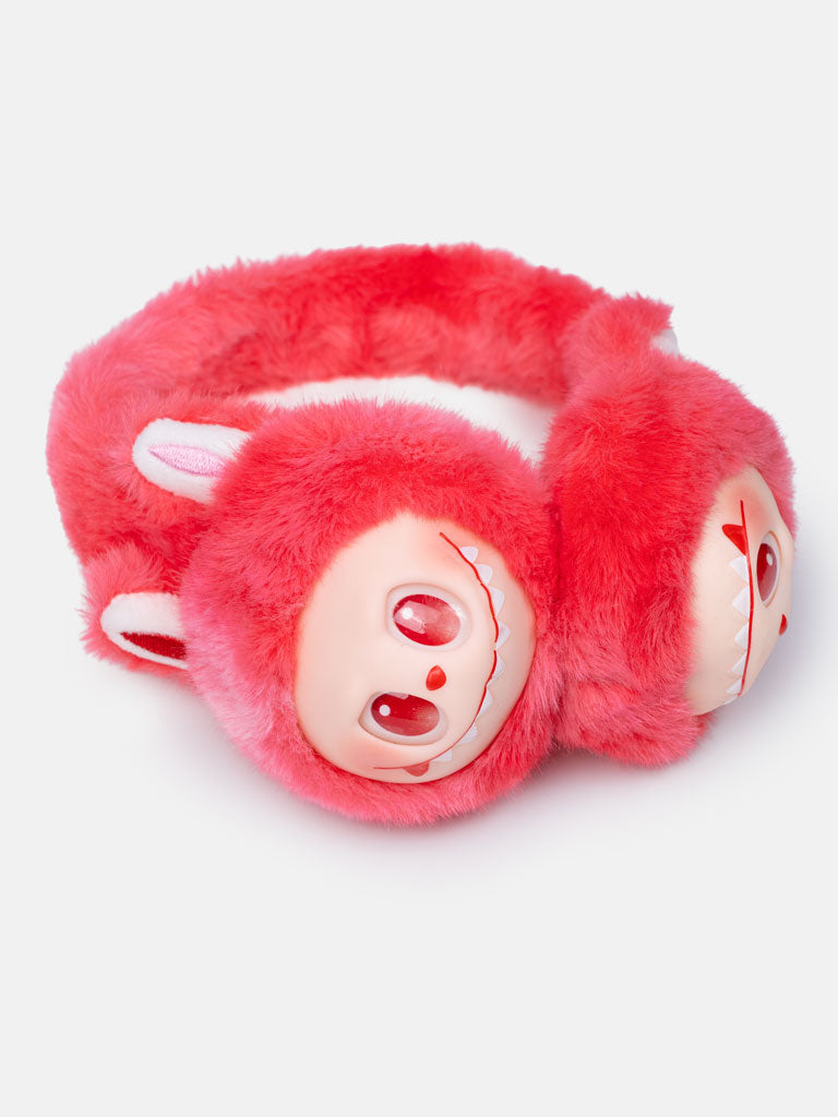 Labubu "Big Into Energy" Plush Earmuffs - Unofficial item - LOVE