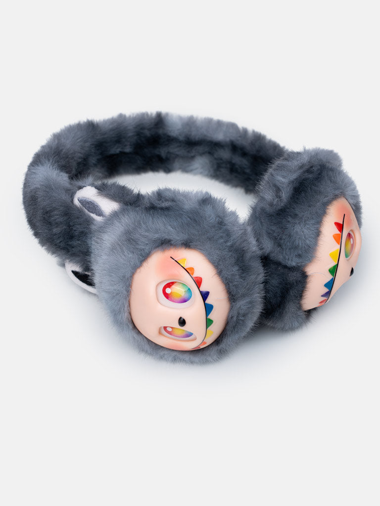 Labubu "Big Into Energy" Plush Earmuffs - Unofficial item - DUO DUO