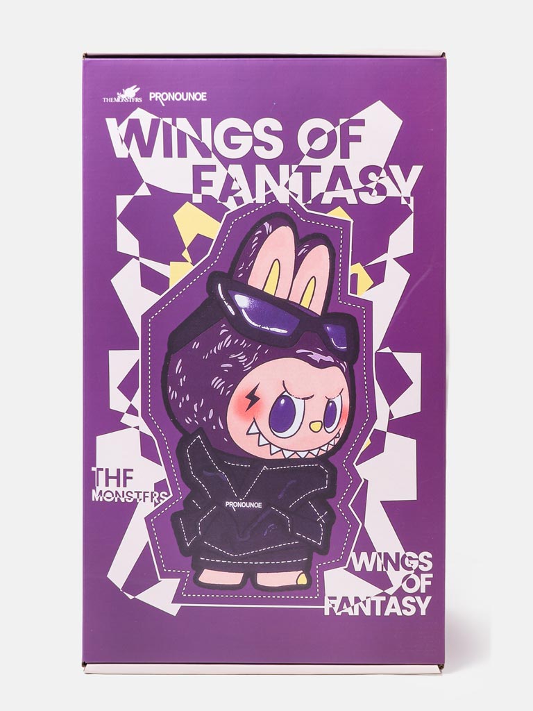 LABUBU Vinyl Face Plush Doll + Card (40cm) - WINGS OF FANTASY - Unofficial item