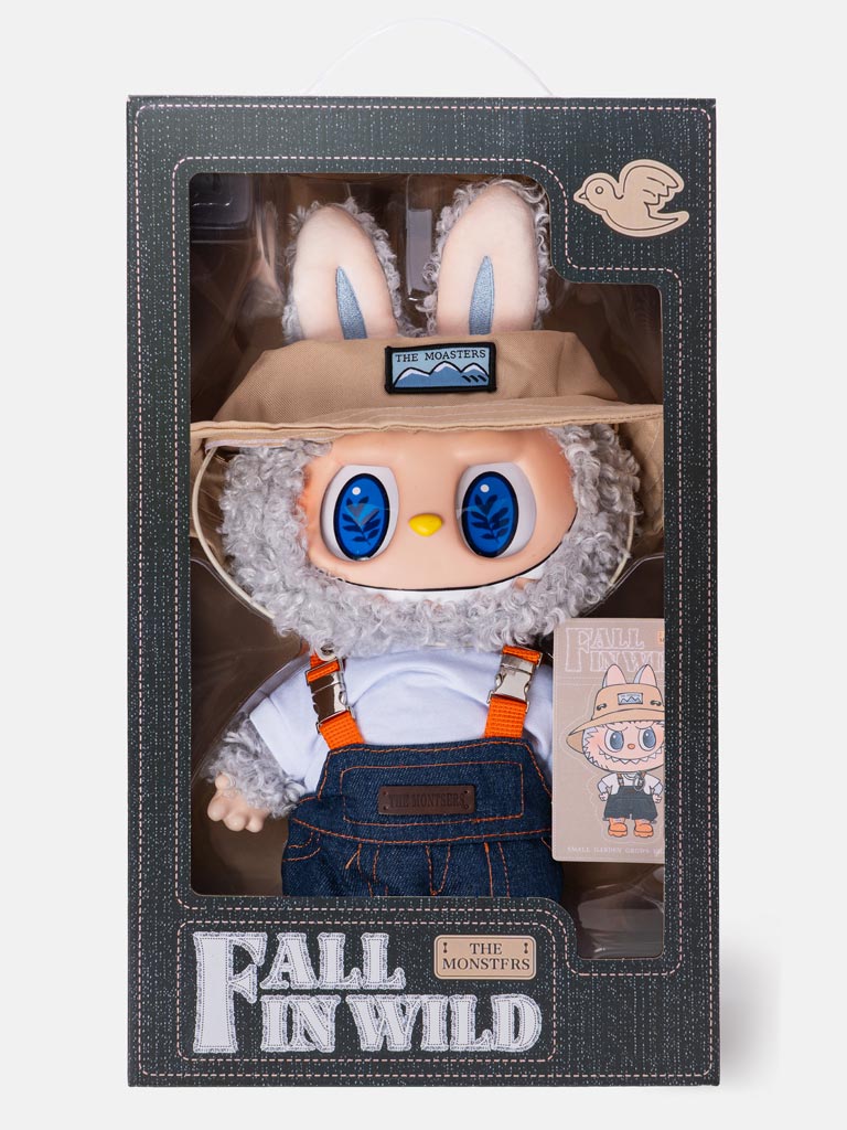 LABUBU Vinyl Face Plush Doll + Card (40cm) - FALL IN WILD - Unofficial item