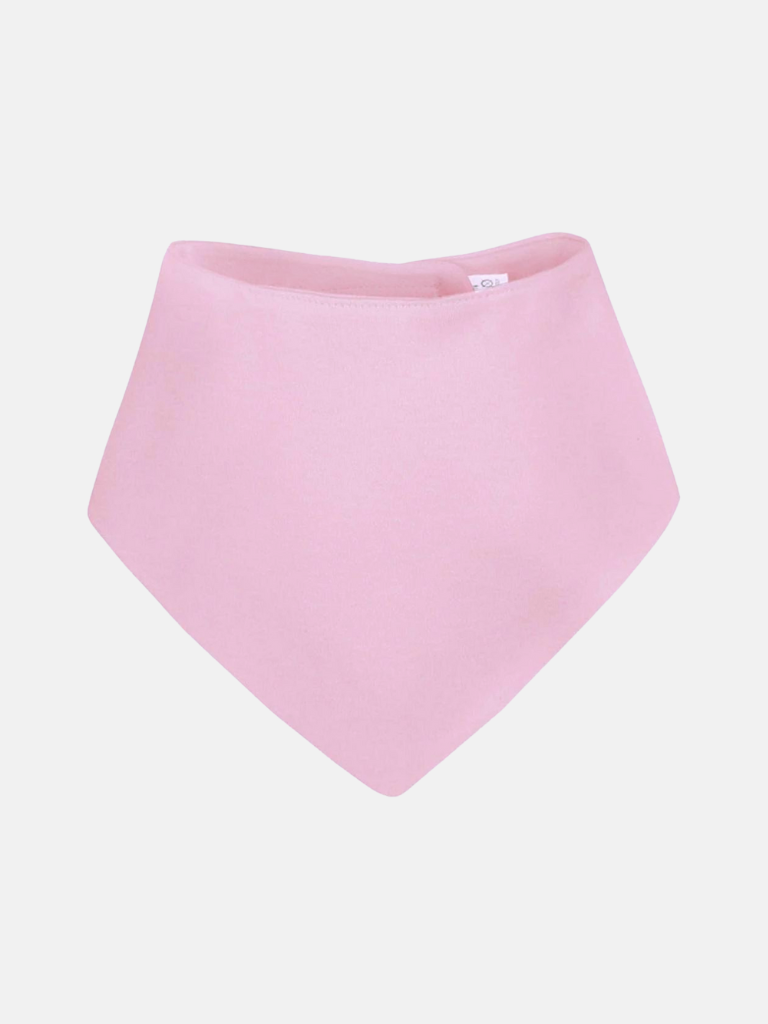 Baby Girl Bandana Bib - Pink