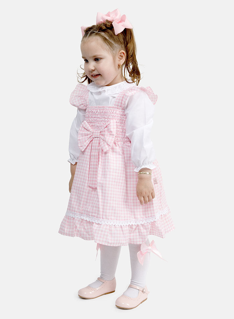 chinese dress ladies Baby Girl 2-Piece School Uniform Set