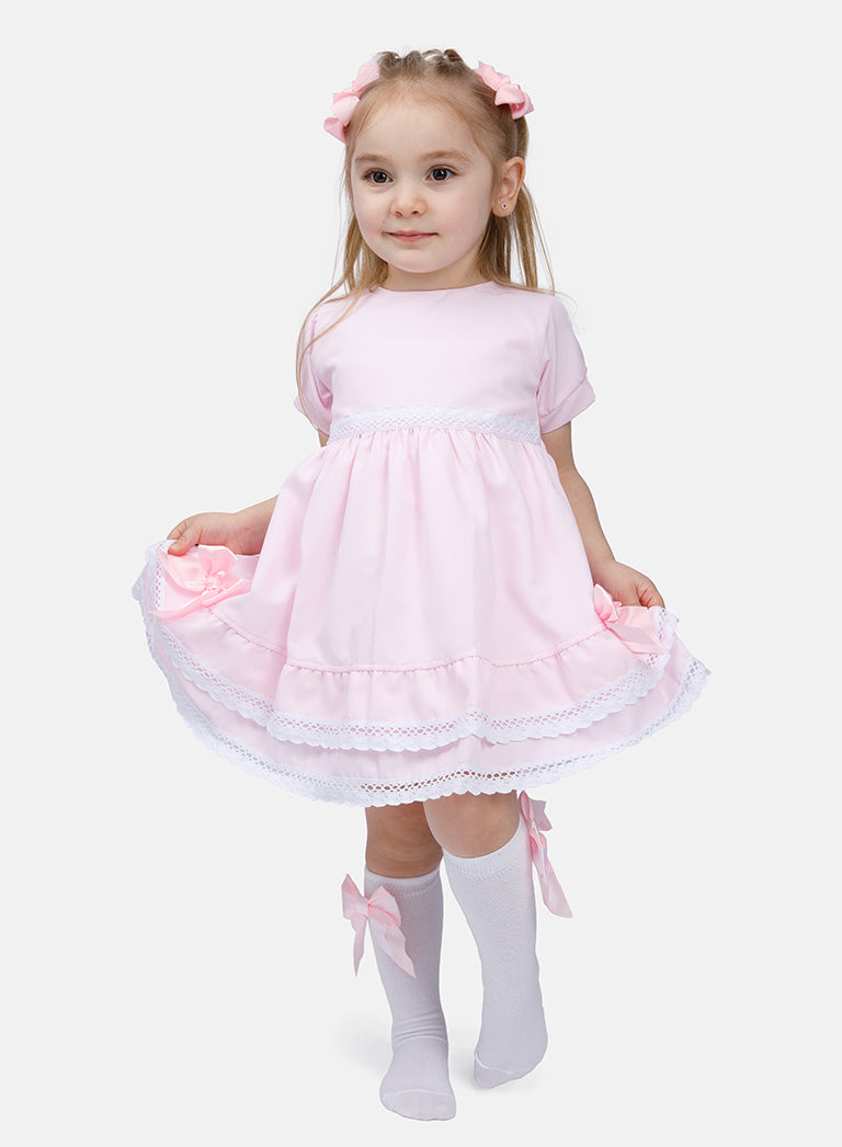 Baby Girl short-sleeve Dress Beatriz Collection