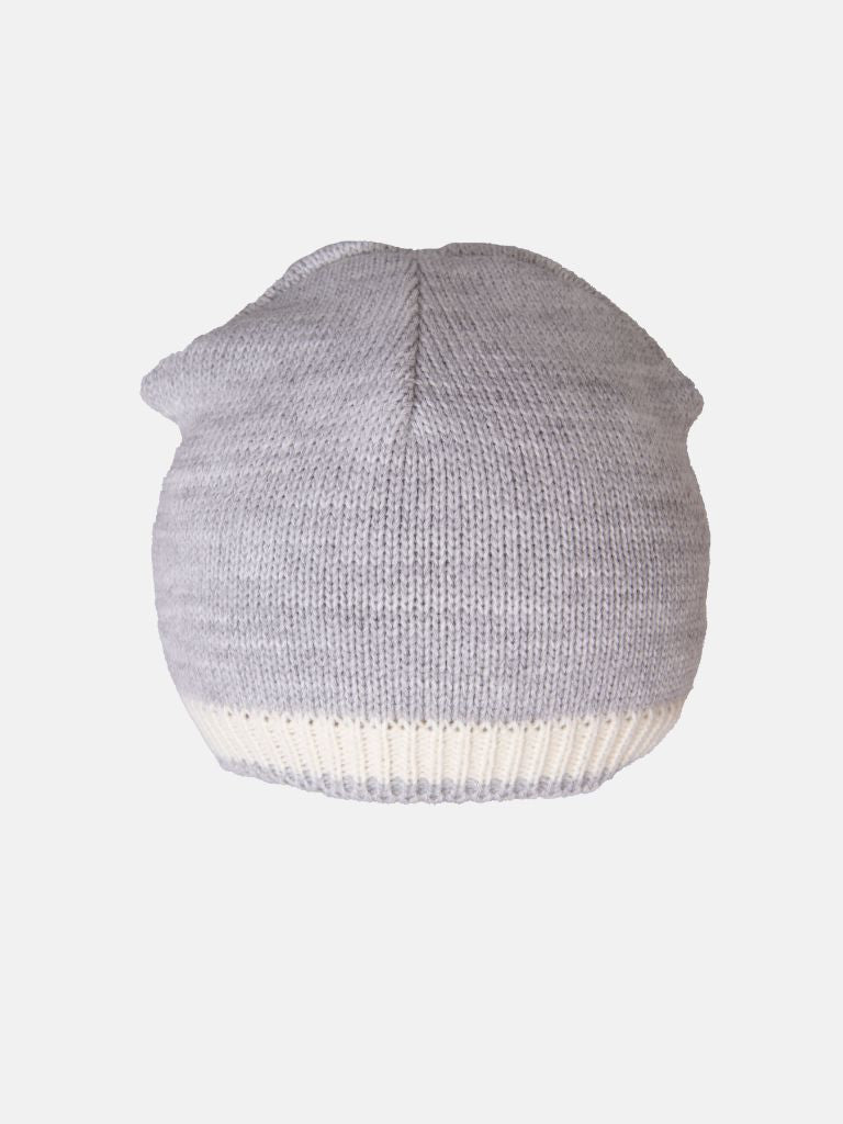 Baby Unisex 3-piece Line textured Knitted Gift Box Set - Grey