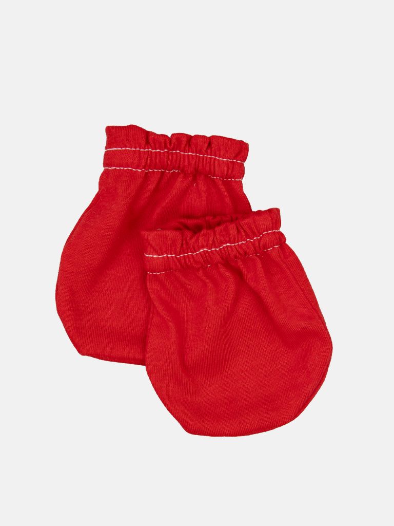 Baby Unisex 6-piece Christmas Gift Box Set - Red