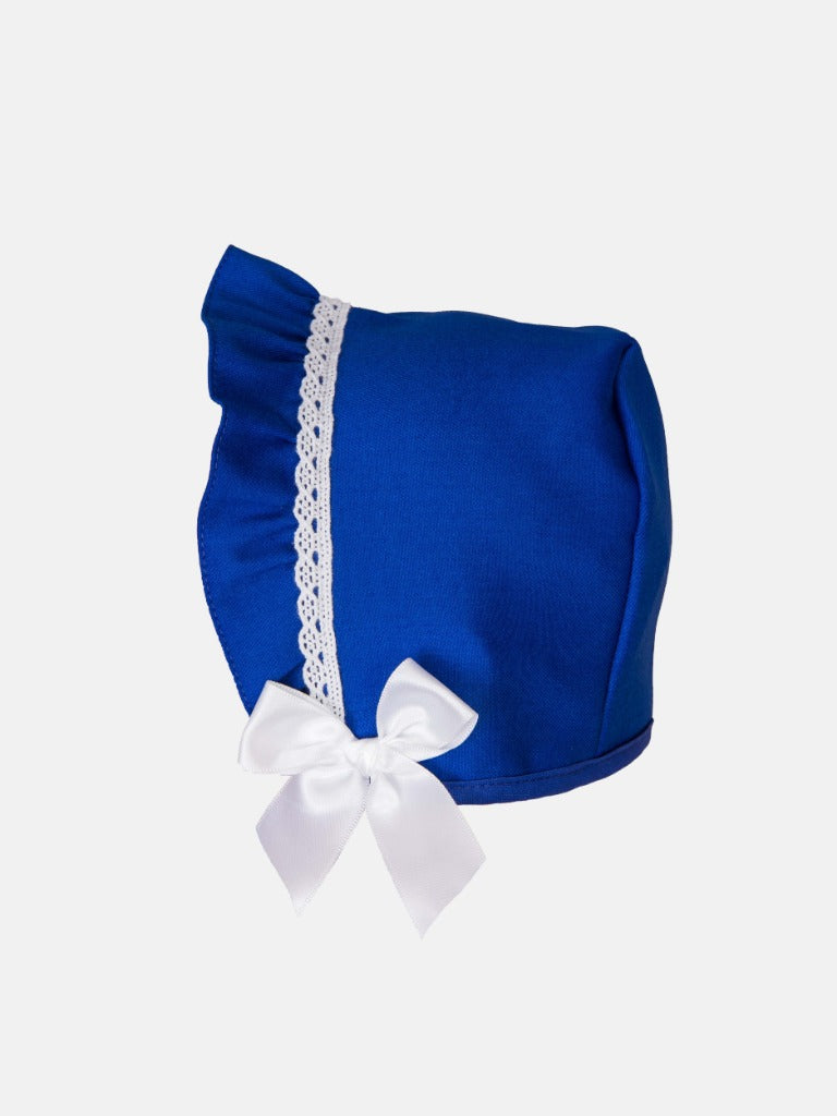 Baby Girl Nevaeh Collection Spanish Romper Set - Royal Blue