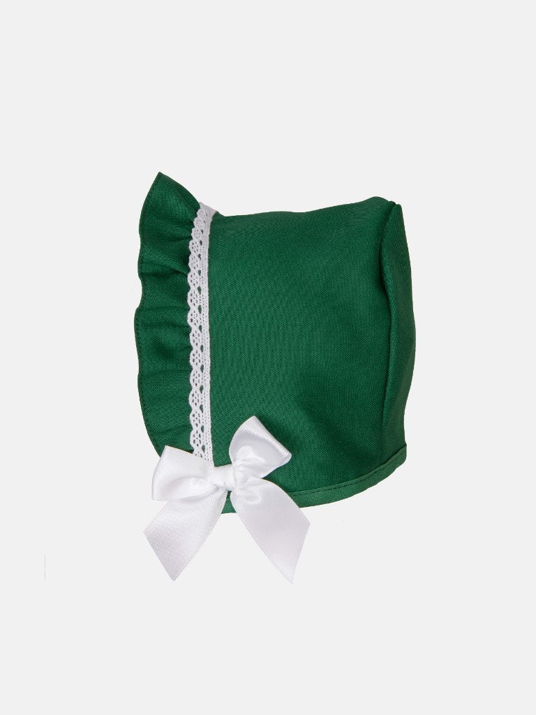 Baby Girl Nevaeh Collection Spanish Romper Set - Green