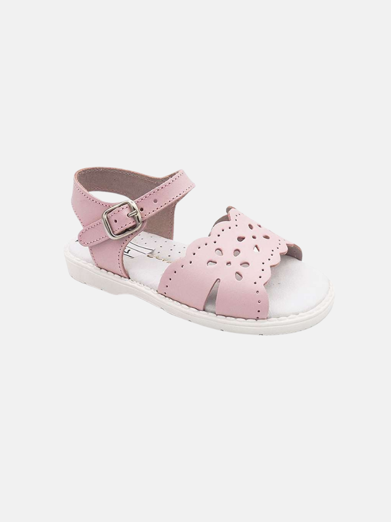 Baby Girl Aladino Floral Sandals Collection-Baby Pink