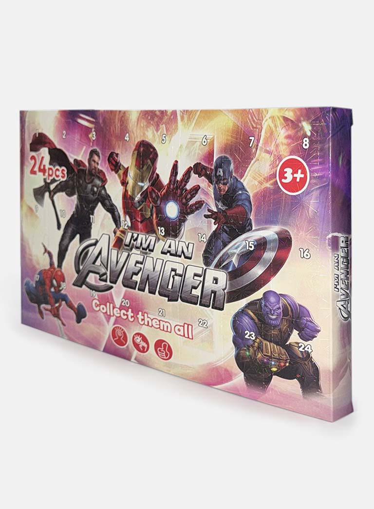 Advent Calendar 24-pieces "Collect Them All" - I'm An Avenger