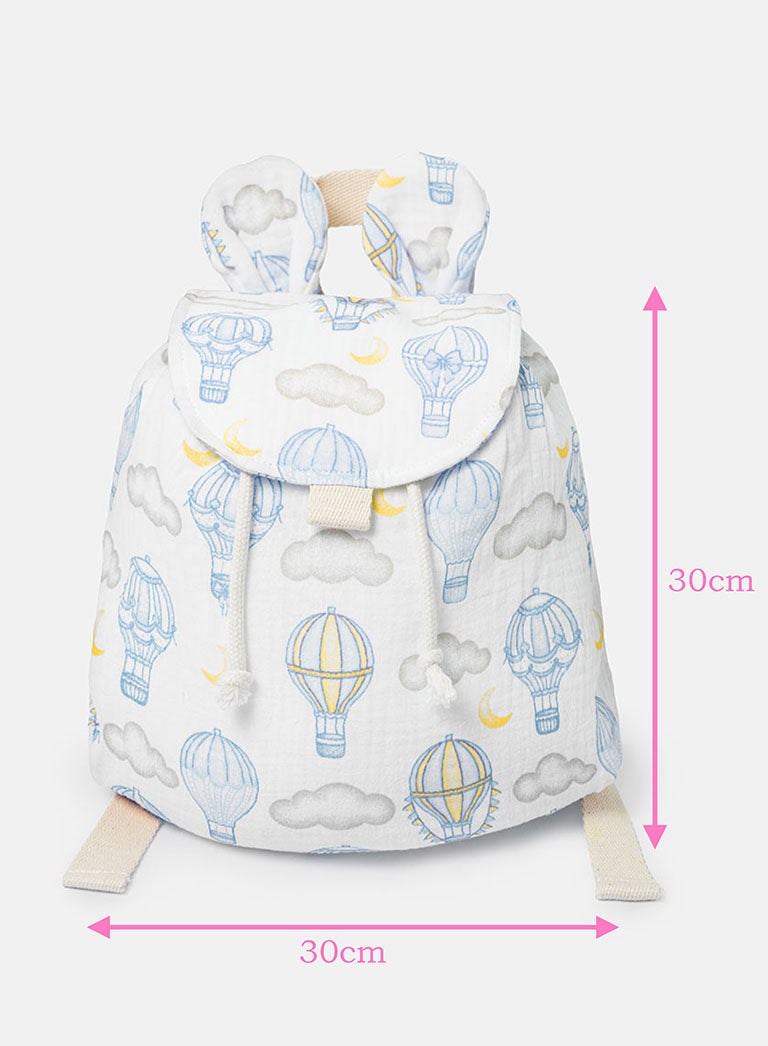 Toddler Hot Air Balloon Collection Rucksack - Baby Blue