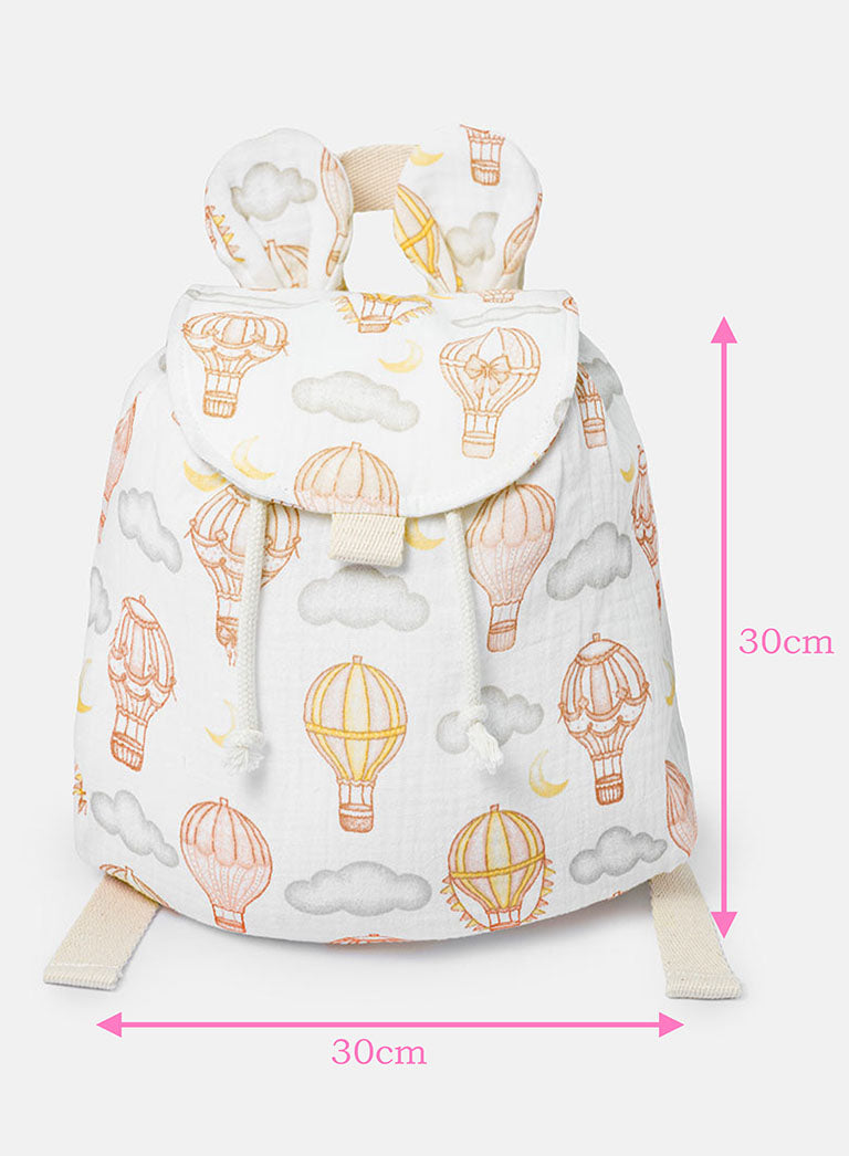 Toddler Hot Air Balloon Collection Rucksack - Beige