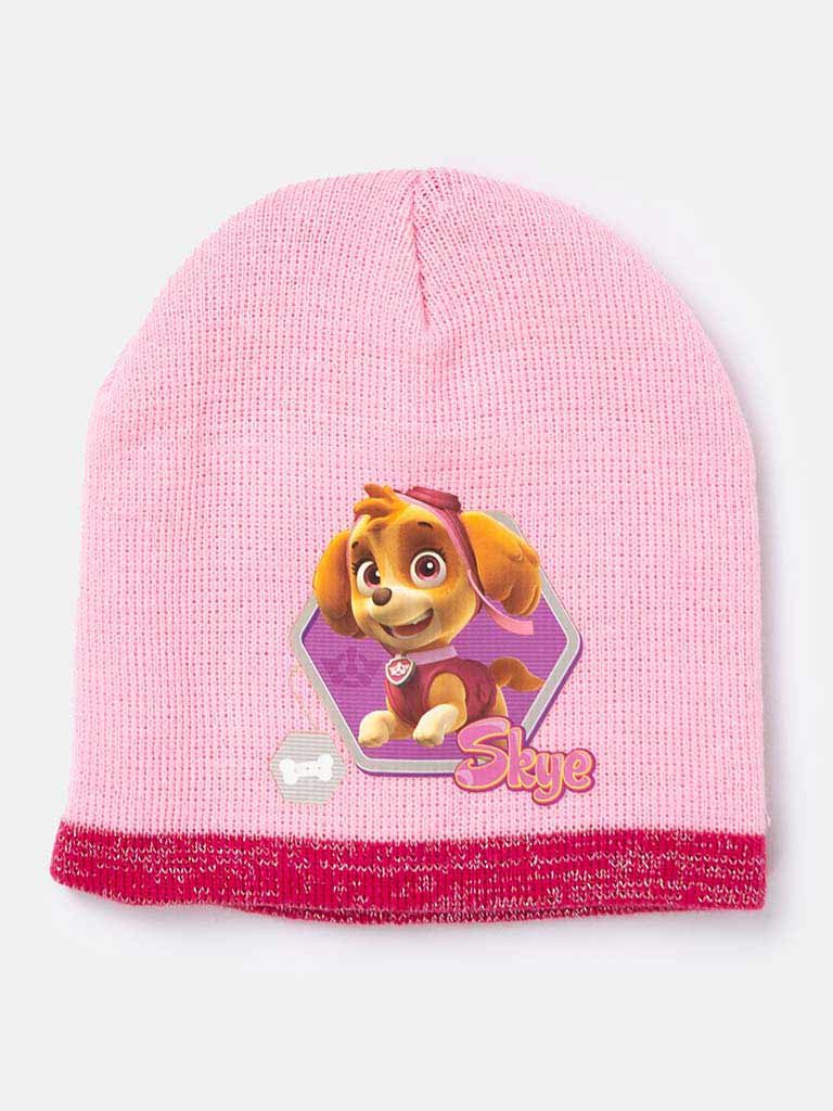 Paw Patrol "Skye" Baby Girl Knitted Beanie Hat - Pink