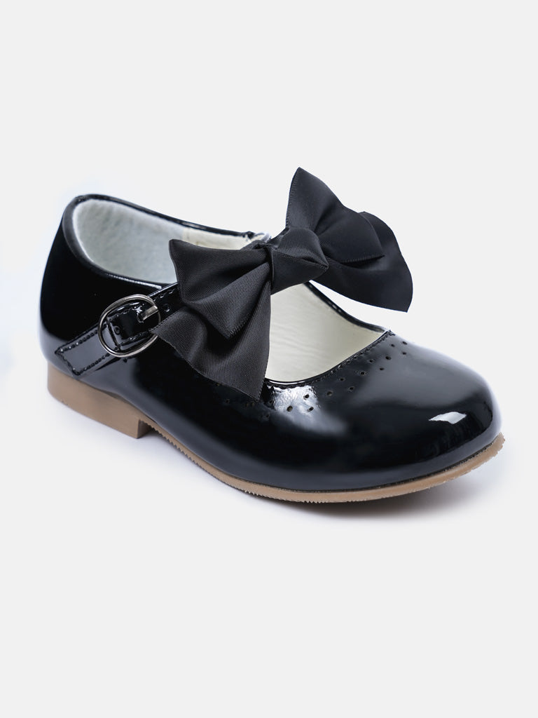 Baby Girl Mary-Jane Shoes Abbey Collection - Black