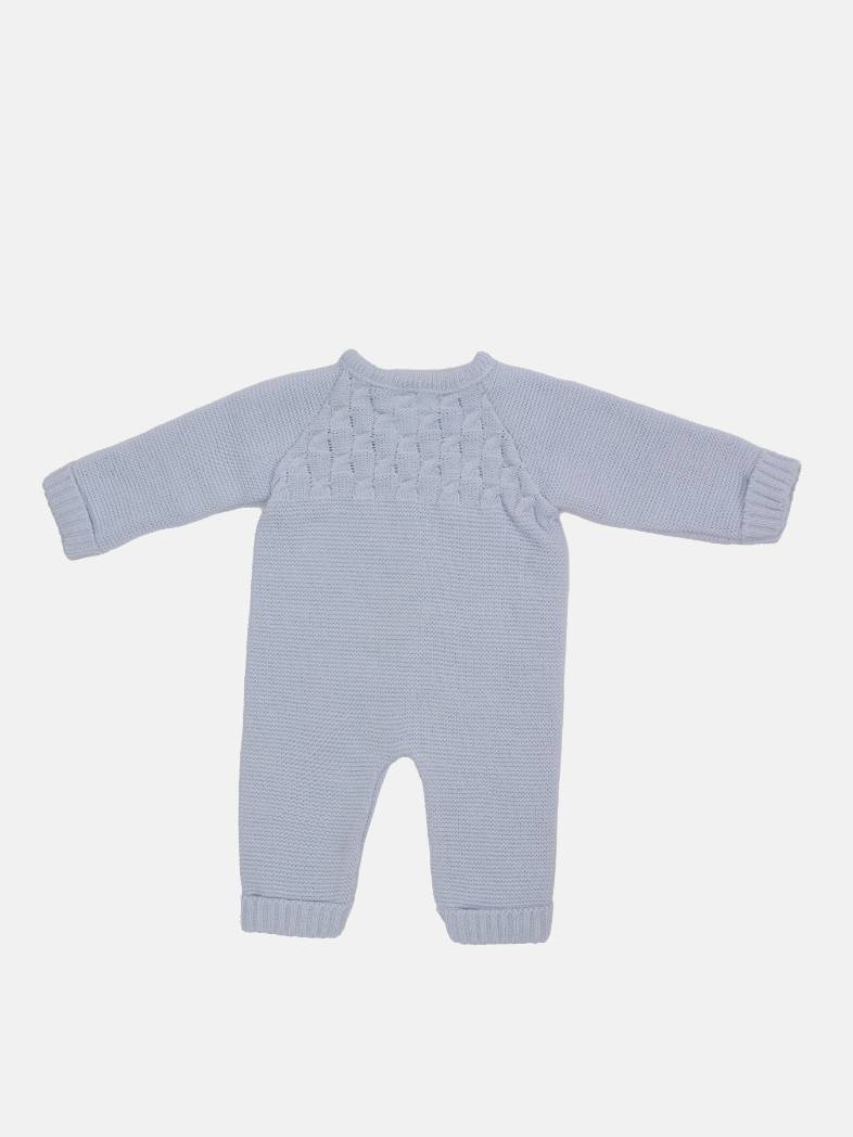 Baby Boy Avila Collection 3-piece Baby Blue Knitted Set