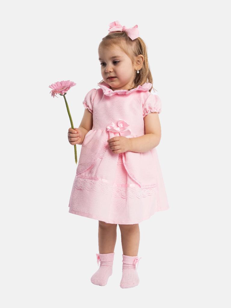 Baby Girl Esmer Collection Spanish Dress - Pink