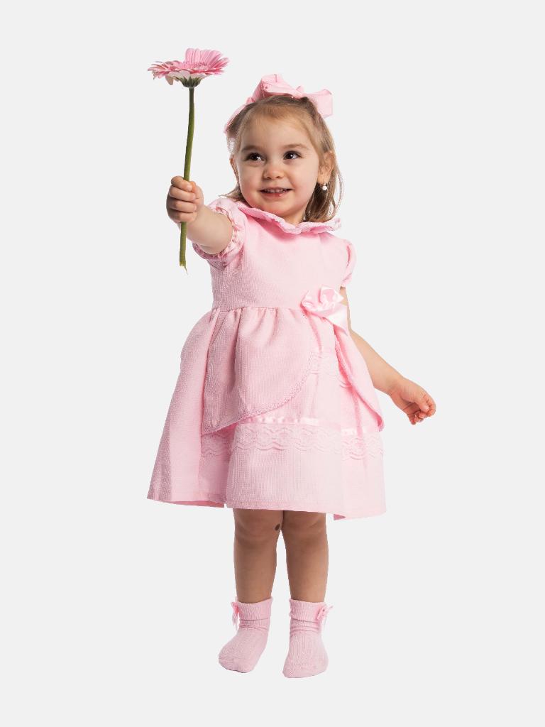 Baby Girl Esmer Collection Spanish Dress - Pink