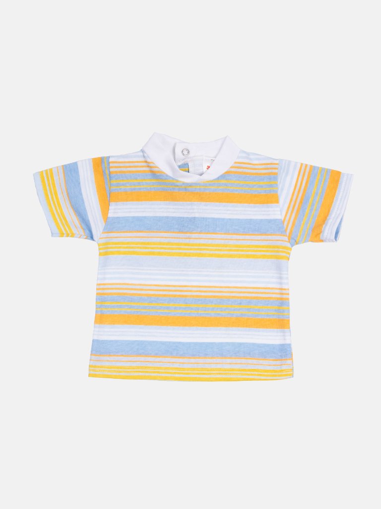 Baby Boy Sailor Collection Dungaree 2 Piece Set - Blue