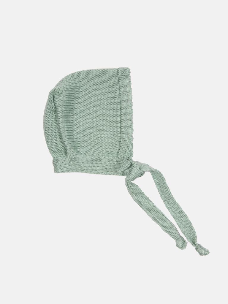 Baby Girl Line Knitted Short Sleeve Summer Gift Box Set - Mint Green