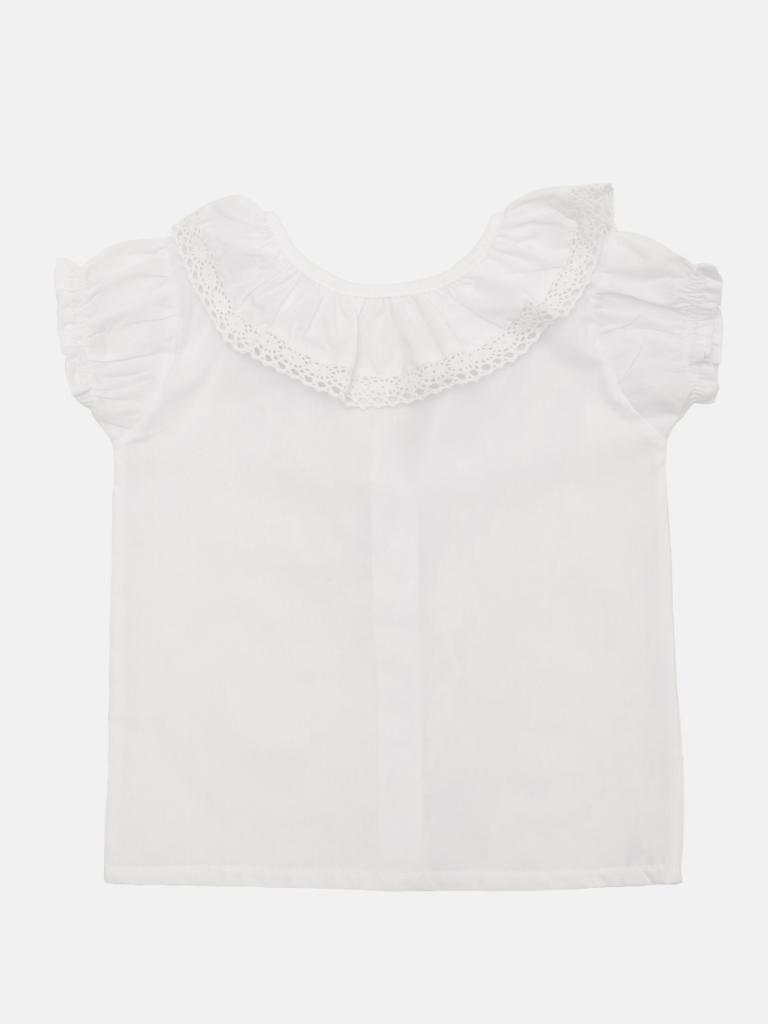 Baby Girl Natalia Collection Dress with Hat, Bows and short puff sleeve - Pink - Normal Fit