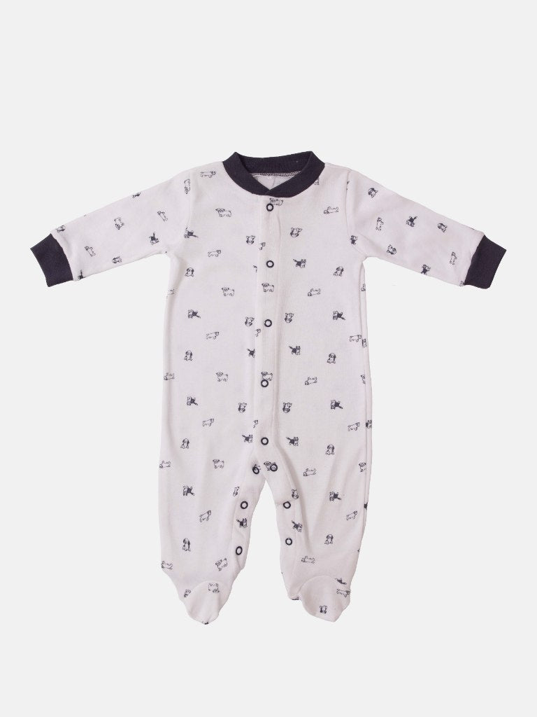 Baby Boy "Mummy's Best Friend" Watch Me Grow 5-piece Set - White & Black