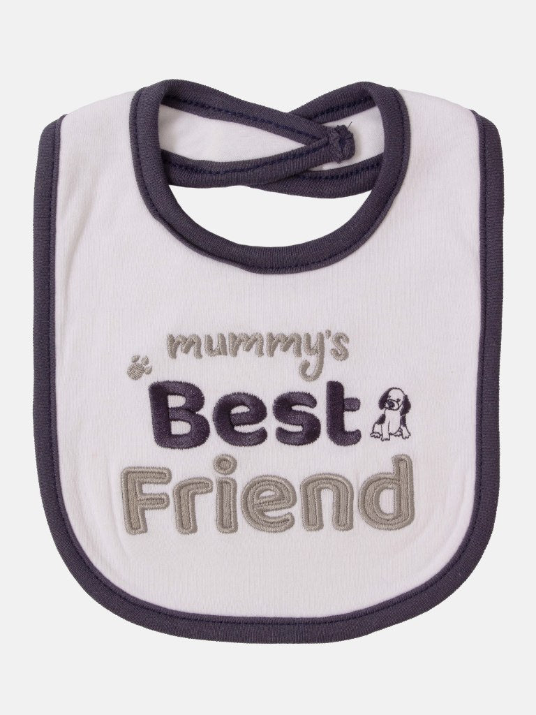 Baby Boy "Mummy's Best Friend" Watch Me Grow 5-piece Set - White & Black