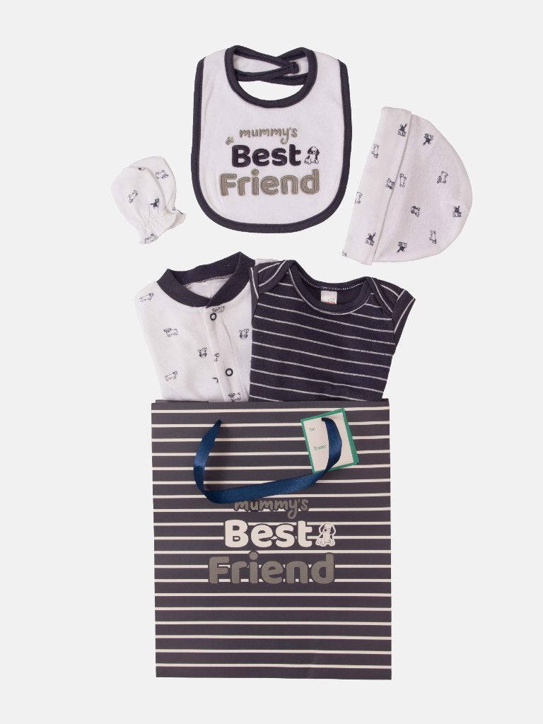 Baby Boy "Mummy's Best Friend" Watch Me Grow 5-piece Set