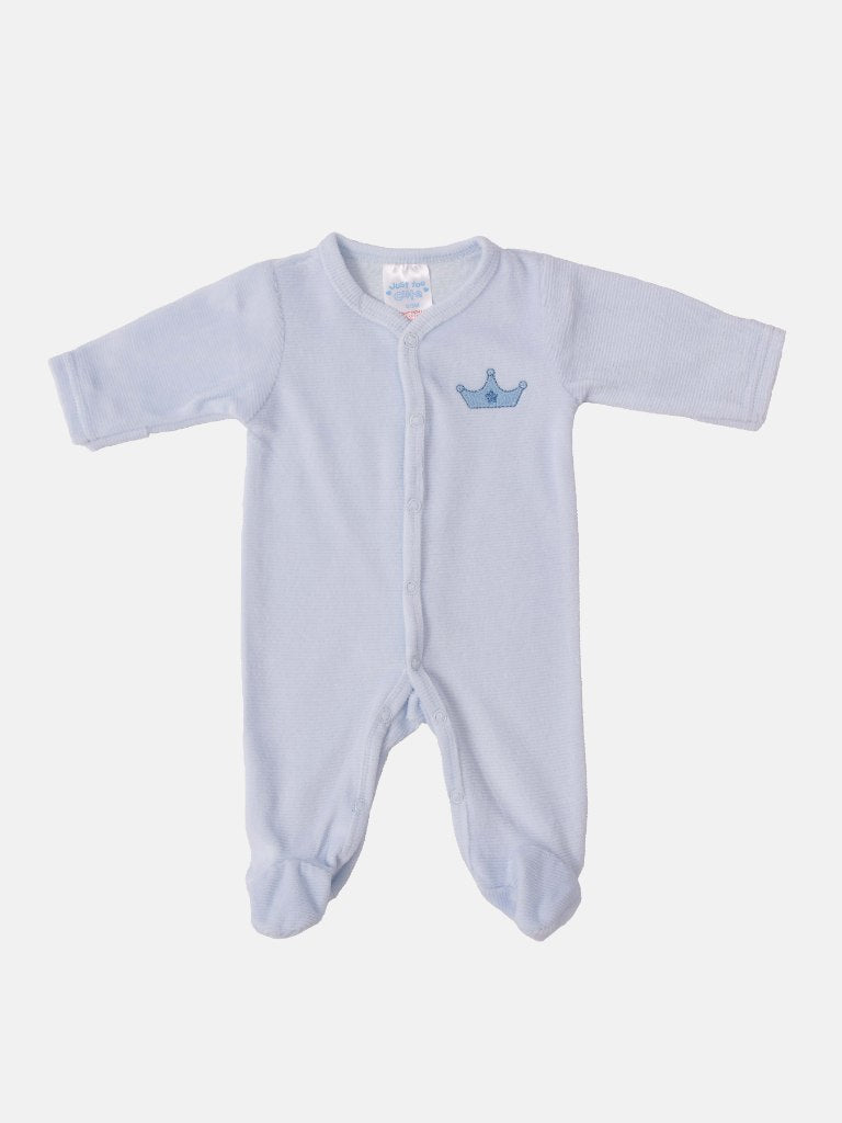 Baby Boy "Little Prince" Watch Me Grow 7-piece Set - Baby Blue