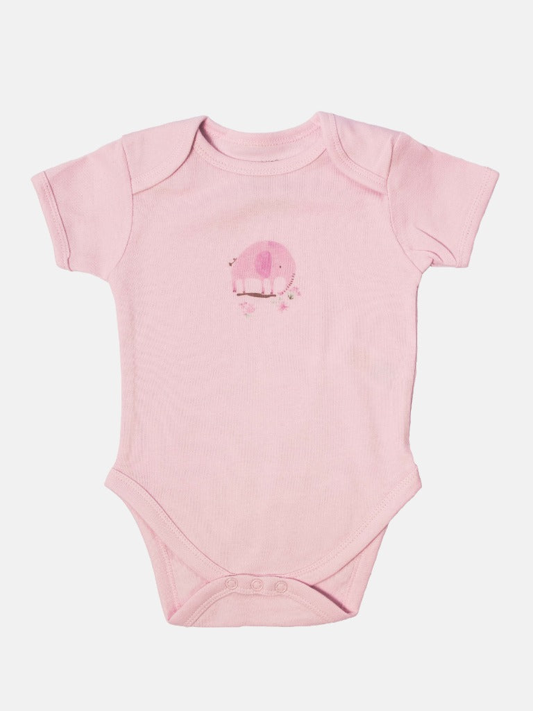 Baby Girl Woodland Wonders Watch Me Grow 5-piece Set - White & Pink