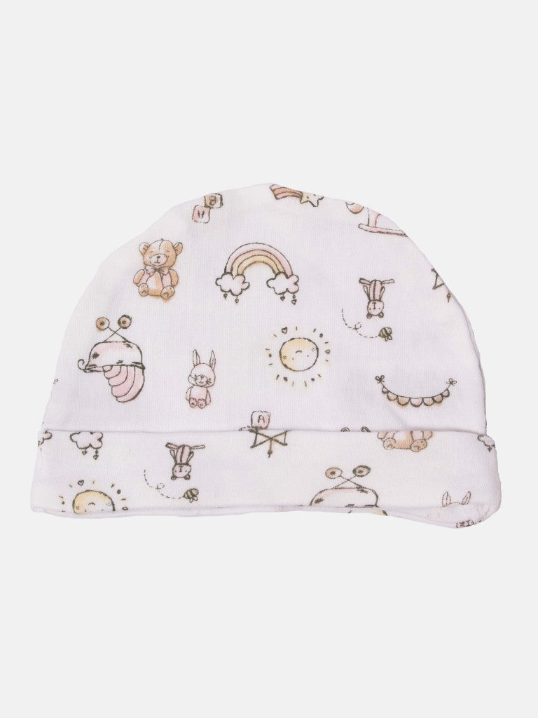 Baby Girl Toy Box Watch Me Grow 5-piece Set - White & Light Coral