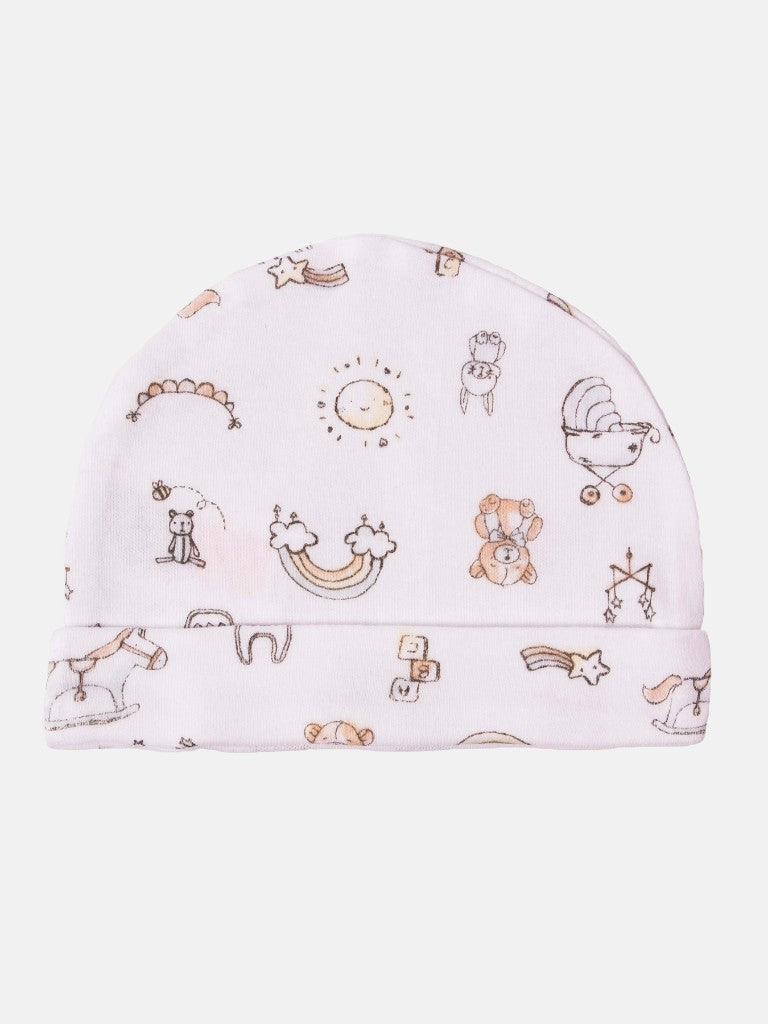 Baby Unisex Toy Box Watch Me Grow 5-piece Set - White & Grey