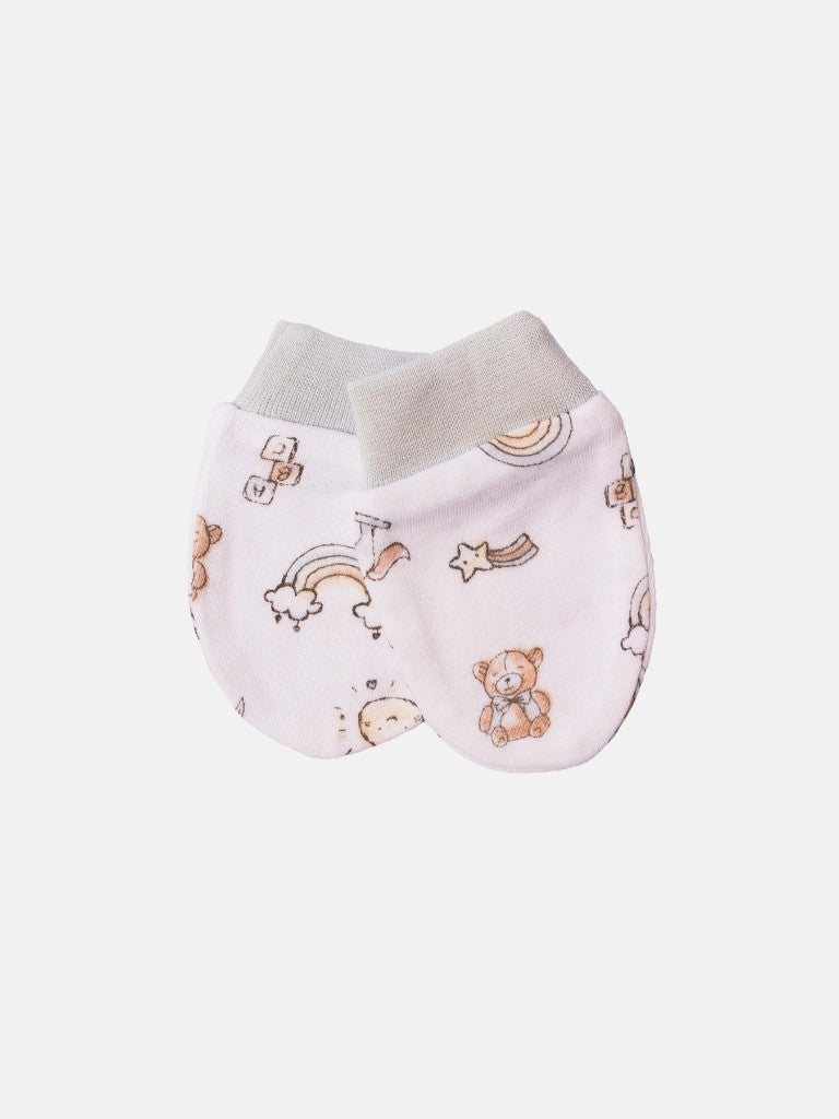 Baby Unisex Toy Box Watch Me Grow 5-piece Set - White & Grey